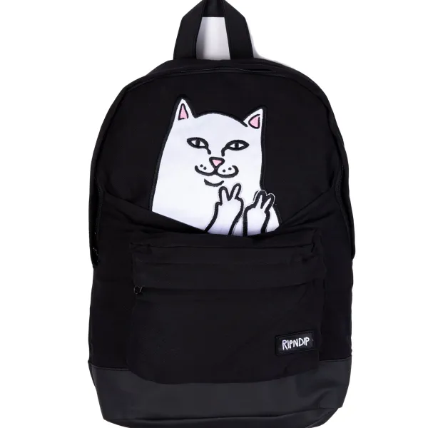 Unisex Ripndip Lord Nermal Velcro Hands Backpack