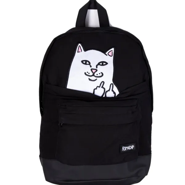 Unisex Ripndip Lord Nermal Velcro Hands Backpack