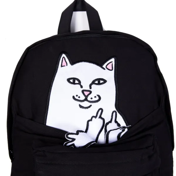 Unisex Ripndip Lord Nermal Velcro Hands Backpack