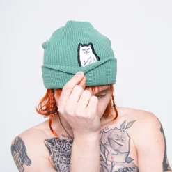 Unisex Ripndip Lord Nermal Waffle Beanie