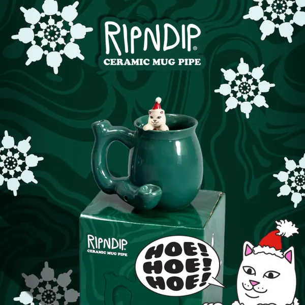 Unisex Ripndip Lord Santa Wake And Bake Mug