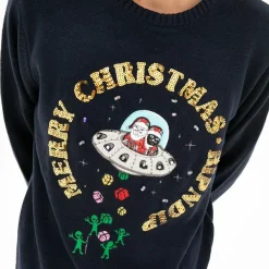 Unisex Ripndip Merry Litmas Light Up Sweater