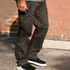 Unisex Ripndip Nerm Doodle Cotton Twill Pants