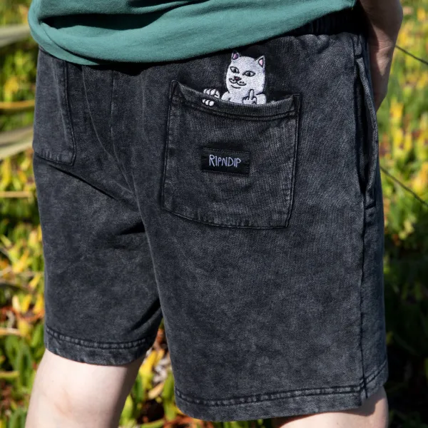Unisex Ripndip Peek A Nermal Sweatshorts