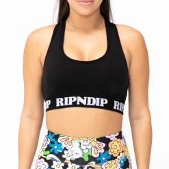 Womens Ripndip Peeking Nermal Sports Bra