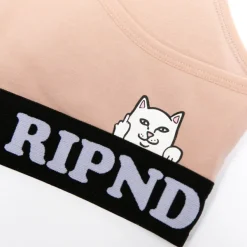 Womens Ripndip Peeking Nermal Sports Bra