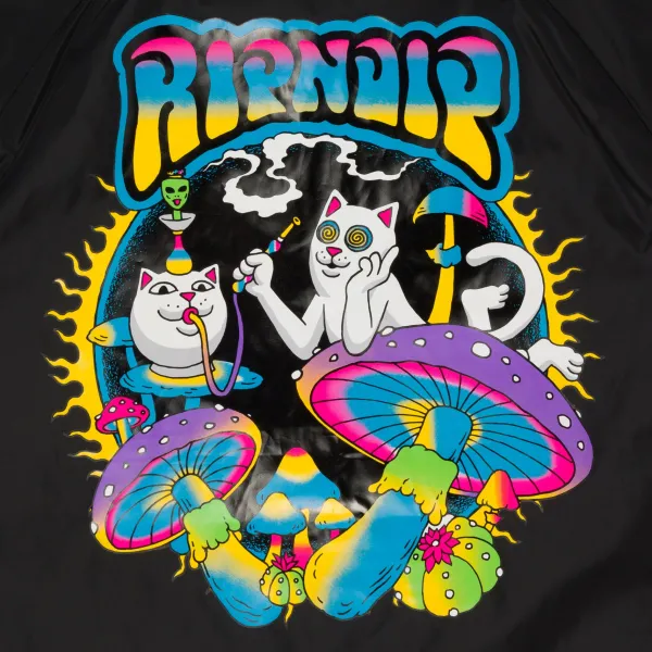 Unisex Ripndip Psychedelic Garden Coach Jacket