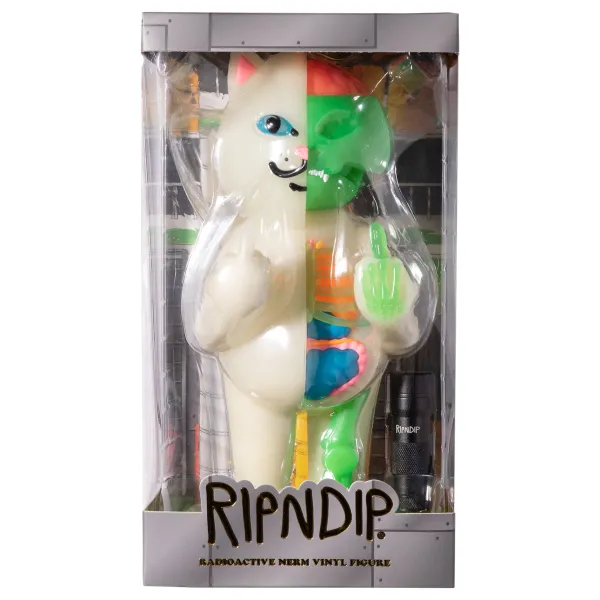 Unisex Ripndip Radioactive Nerm Vinyl Figure