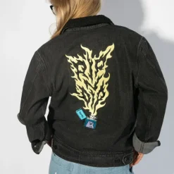 Unisex Ripndip Ripnlit Denim Jacket