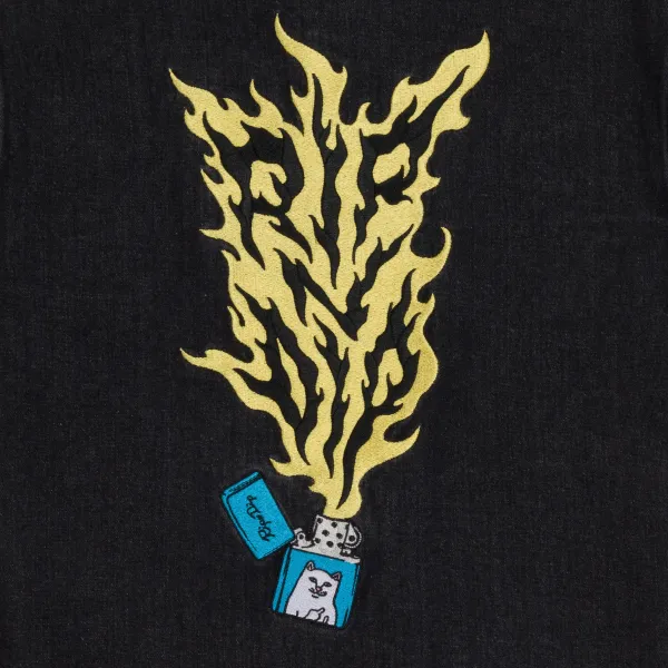 Unisex Ripndip Ripnlit Denim Jacket