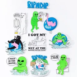 Unisex Ripndip River Float Sticker Pack