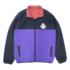 Unisex Ripndip Shmoody Polar Fleece Quilted Reversible Jacket