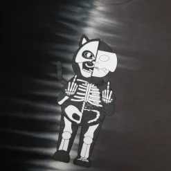 Unisex Ripndip Skelly Anatomy Split Tie Dye Tee