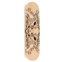 Unisex Ripndip Skull Face Alien Board