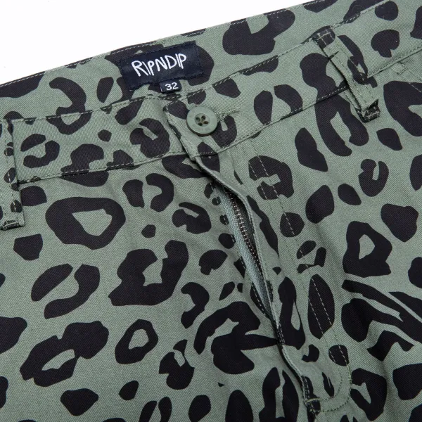 Unisex Ripndip Spotted Cotton Twill Pants