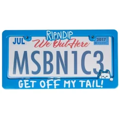 Unisex Ripndip Tailgater License Plate Frame