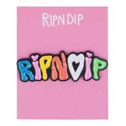 Unisex Ripndip Taste The Rainbow Glitter Pin