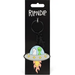 Unisex Ripndip U.F.O Metal Keychain